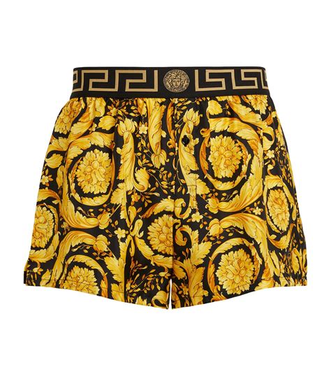 versace mens silk boxers|versace men's boxer briefs.